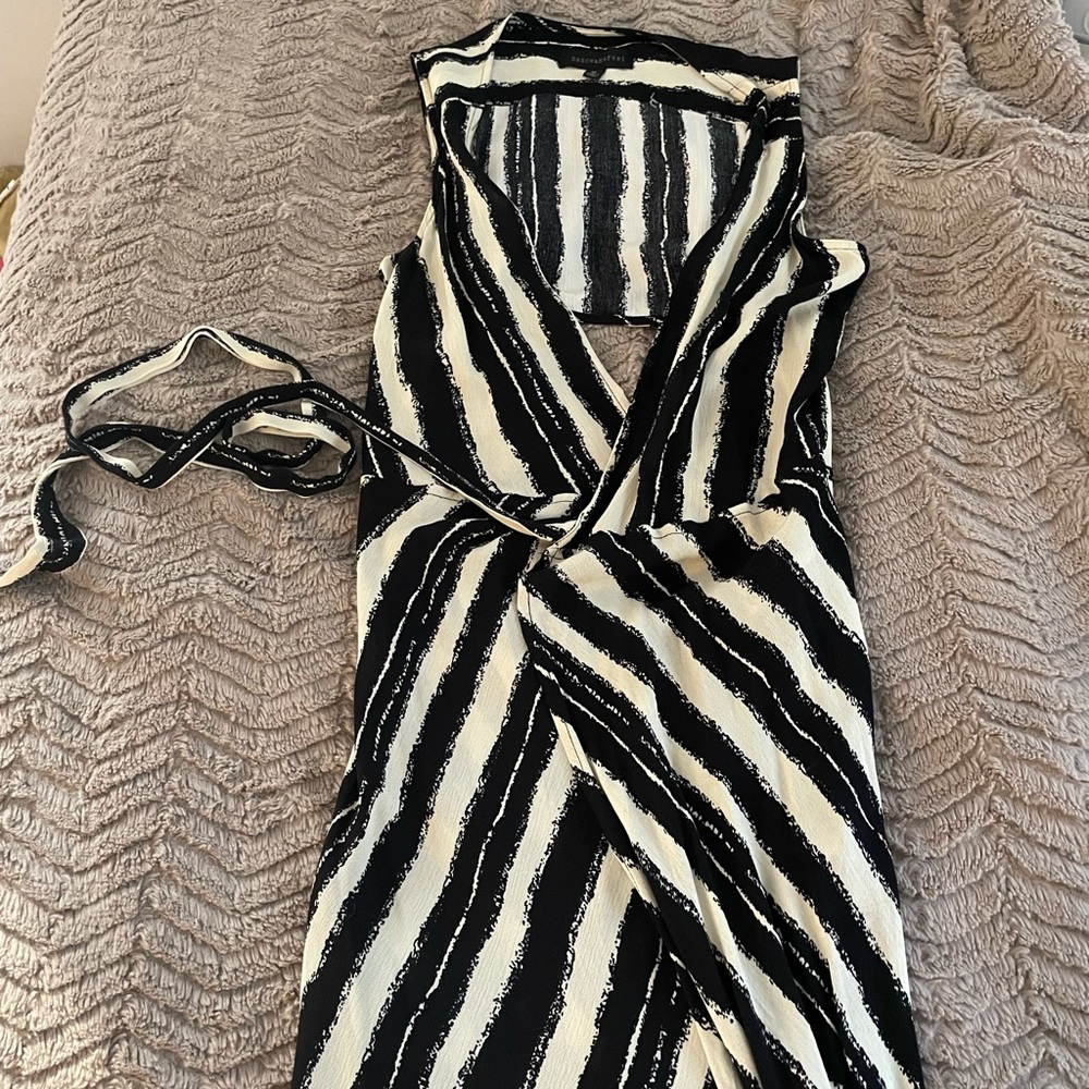 Open back Wrap dress